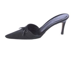 Vintage GG Canvas Mules
